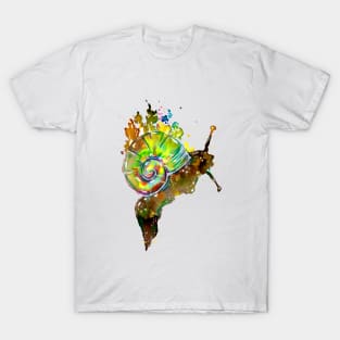 Dissolving Space Snail T-Shirt